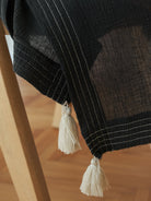 Ela Kaftan Black - The Handloom