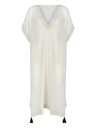 Ela Maxi Kaftan Natural - The Handloom