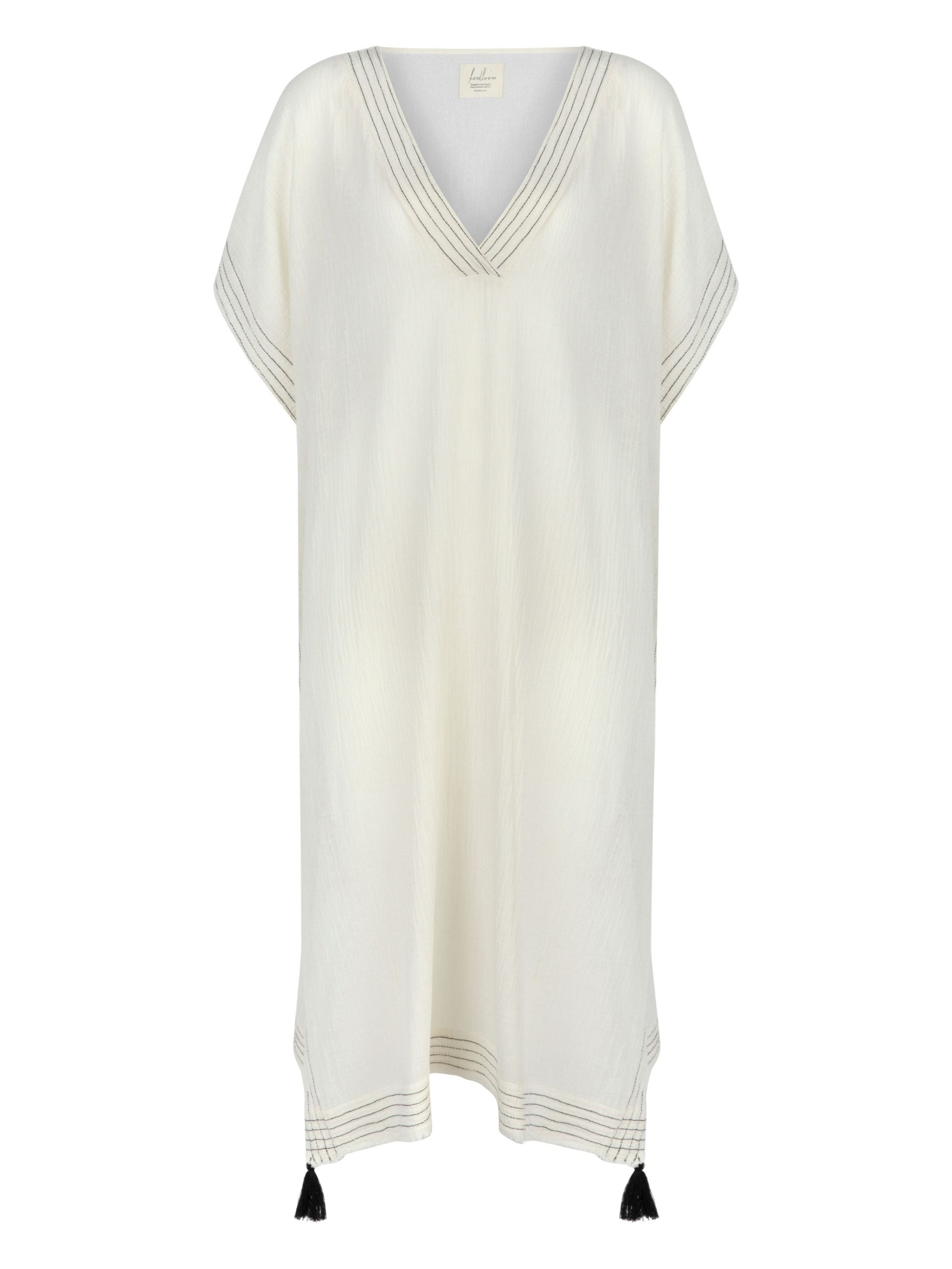 Ela Maxi Kaftan Natural - The Handloom