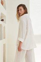Voyage Set White Stripes - The Handloom