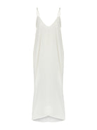 Yaz Maxi Dress White Stripes - The Handloom